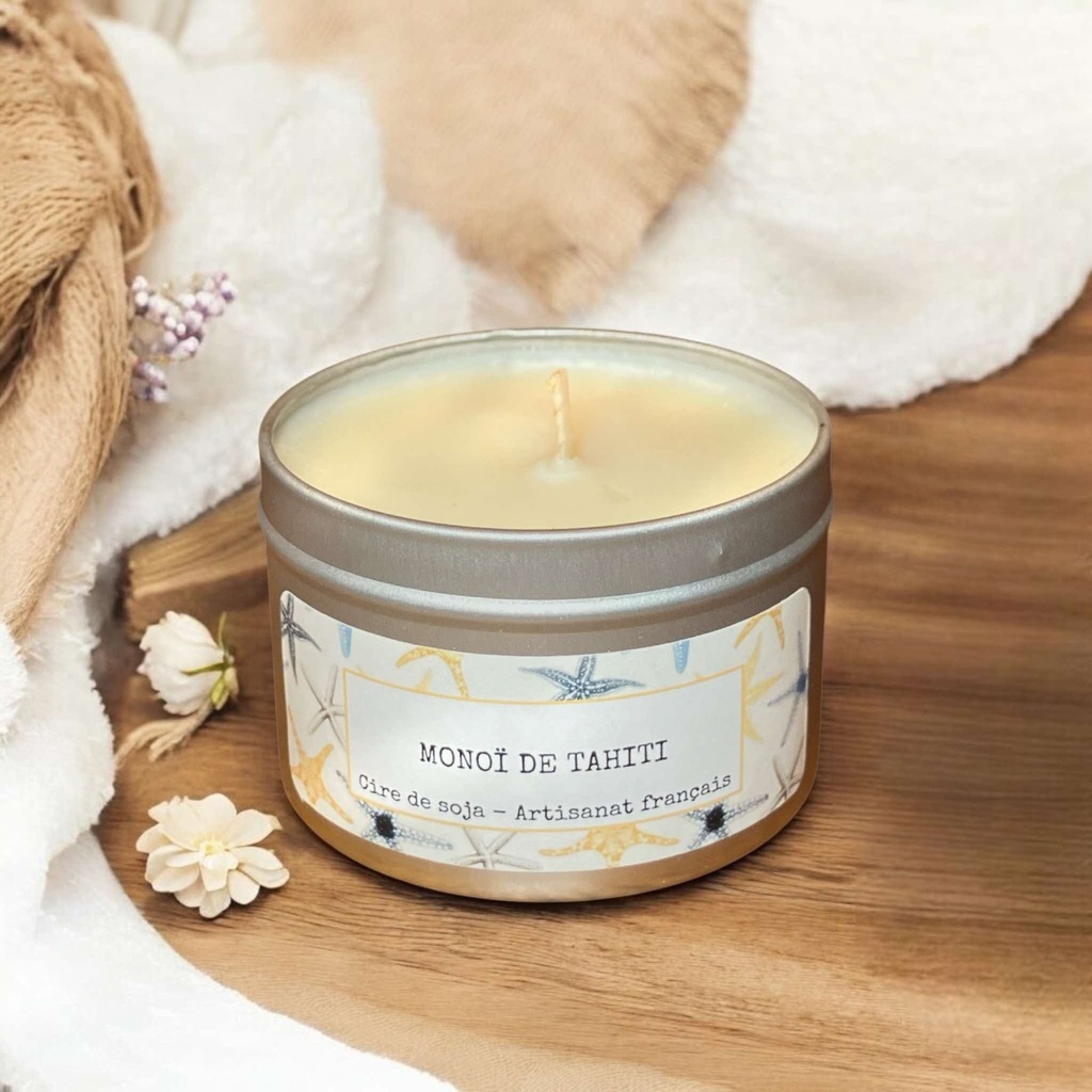 Monoï de Tahiti l Bougie végétale