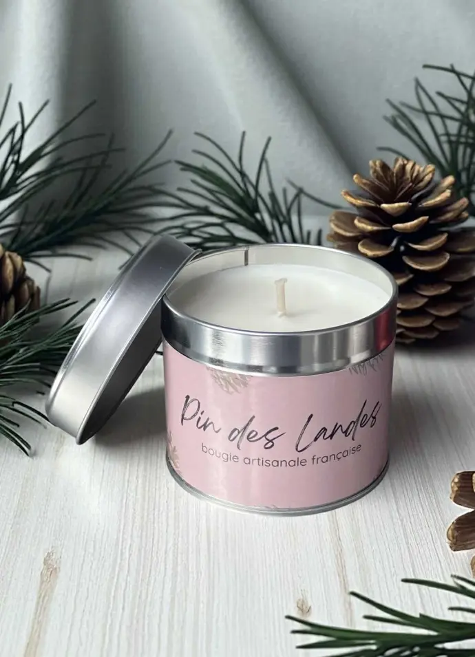 Pin des Landes l Bougie végétale 200g