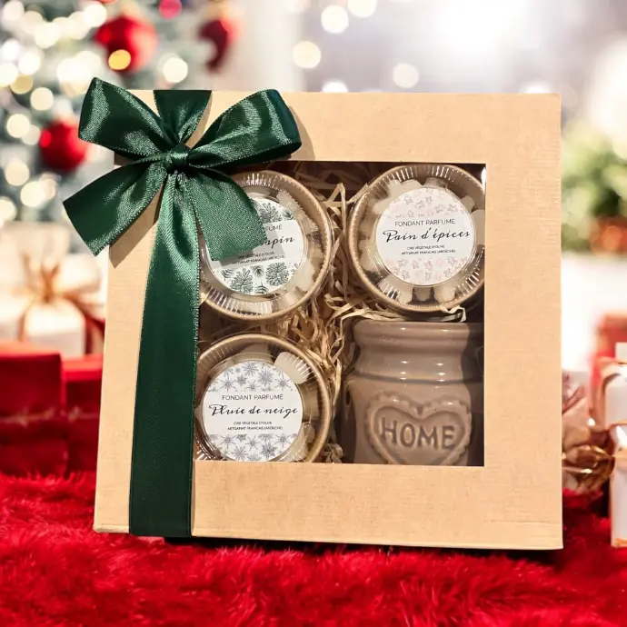 Coffret de noël - Fondants parfumés + brûle parfum