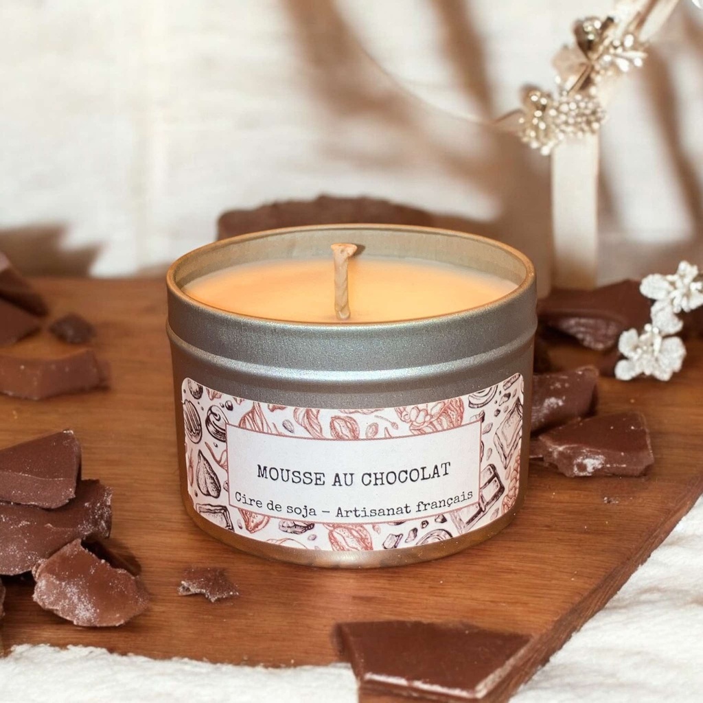 Mousse au chocolat l Bougie végétale