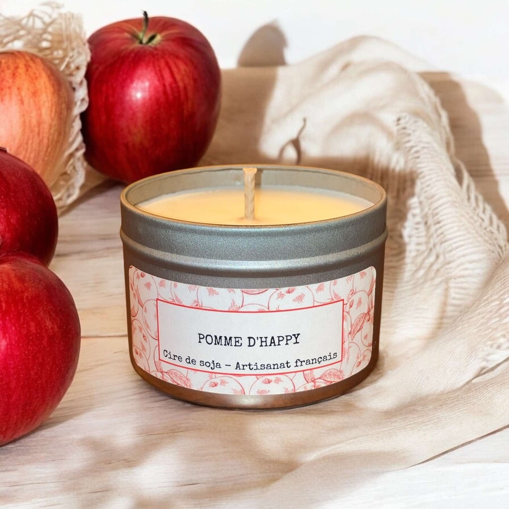 Pomme d'happy l Bougie végétale