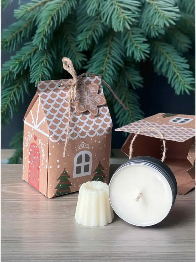 Coffret surprise - 1 bougie + 1 fondant